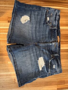 Joe's Jeans Dark Blue Denim Shorts